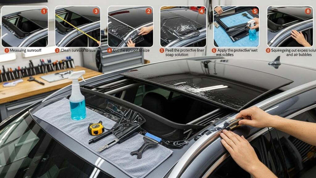 Window Tinting for Car Sunroof