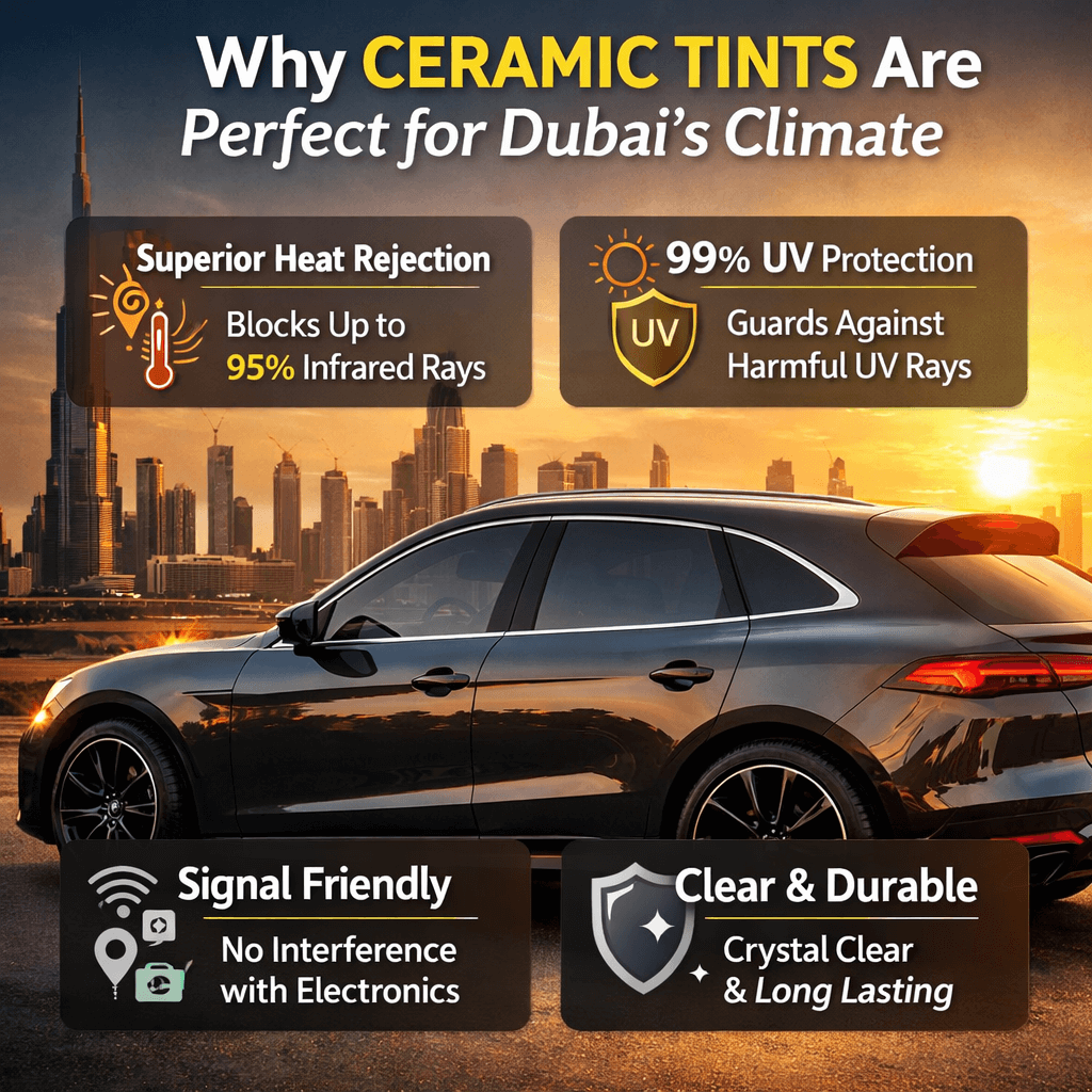 bEST cERAMIC TINTING IN DUBAI